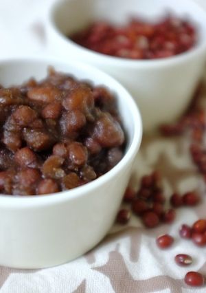 A picture of Japanese Sweet Azuki Beans.