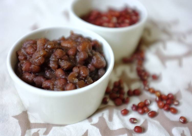 Recipe of Quick Japanese Sweet Azuki Beans