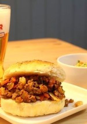A picture of Homemade Sloppy Joe Sandwiches.