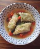 Schwäbisch Maultaschen (Big, Fat German "Ravioli")