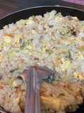 Leftover Beef and Egg Fried Rice