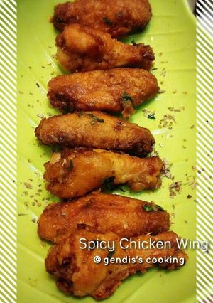 Foto resep Spicy Chicken Wings by Gendis