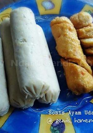 Foto resep Sosis Ayam Udang Homemade