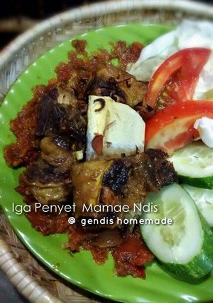 Foto resep Iga Penyet ala Mamahe Ndis