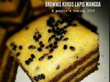 Brownis Kukus Lapis Mangga