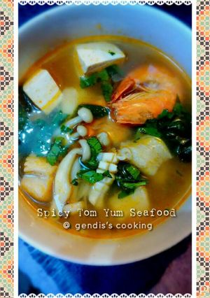 Foto resep Spicy Tom Yum ala Gendis