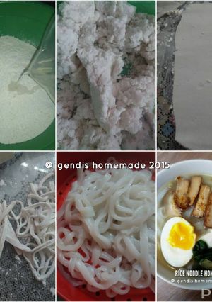 Foto resep Mie Beras Homemade - Kwetiau 