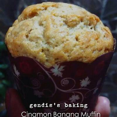 Resep Muffin Pisang Tanpa Telur Cinnamon Banana Muffin Oleh Ndaru Gendis Shinta Cookpad