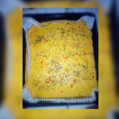 Oven baked moi moi A picture of Oven baked moi moi.