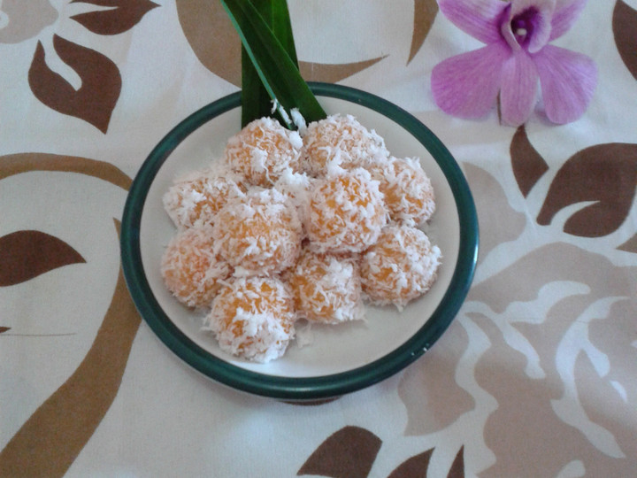 Resep: Klepon Ubi Kuning Bahan Sederhana