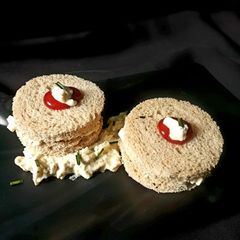 A picture of Egg and mayo sandwich disc.