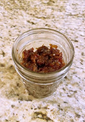A picture of Bacon jam.
