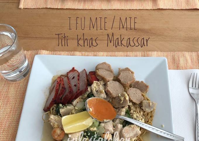 I Fu Mie / Mie Titi khas Makassar