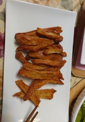 氣炸甜不辣(旋風式烘烤爐) 的食譜成品照片
