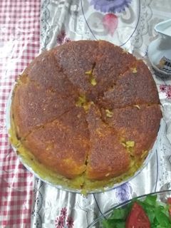 عکسی از دستور ته چین مرغ