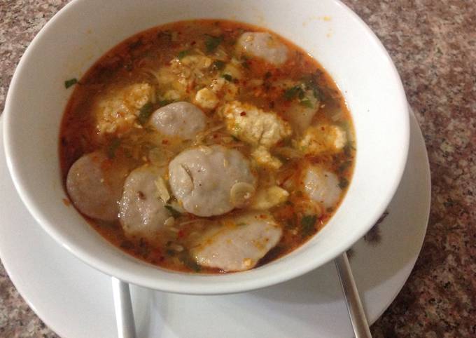 Resep Bakso Sapi Gepeng Kuah Spesial Oleh Denny Lim Cookpad