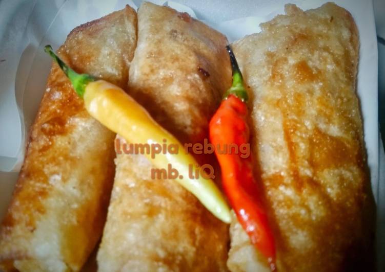 Resep Lumpia isi rebung | Cara Masak Lumpia isi rebung Yang Lezat Sekali