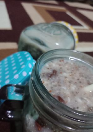 Foto resep Overnight oat raisin