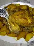 روتي الدجاج Rôti de poulet