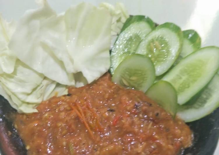 Sambal lamongan by me