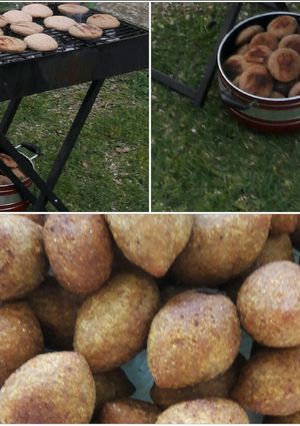 صورة لوصفة الكبة المشوية و المقلية