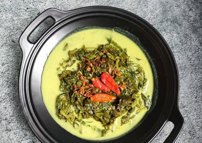 Resep Gulai Daun Singkong Oleh Lady Nafaz Cookpad