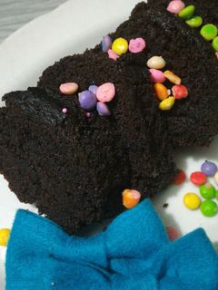 Foto resep chocolate cake steam -eggless