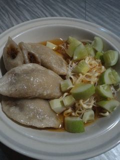 Foto resep pempek ebi isi rebon pedas 