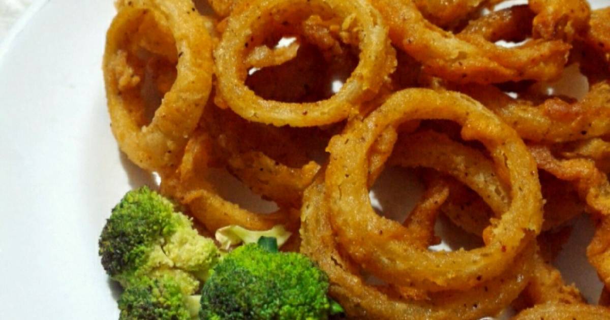 Resep Onion Ring Crispy Oleh Yulia Triani - Cookpad