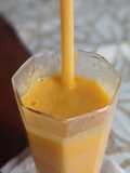 SMOOTHIE de PAPAYA y MANGO