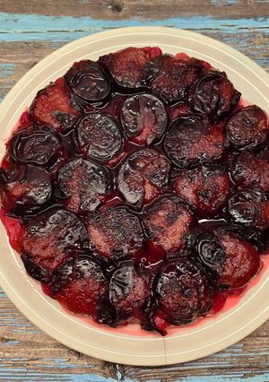 Fordított szilvatorta recept fotója