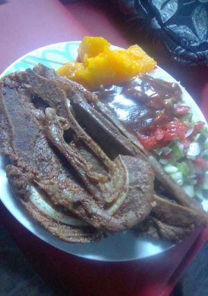 A picture of Beef steak blade.