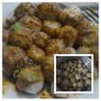 Cilok isi ayam bumbu kacang