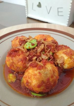 Foto resep Telur Balado Pete