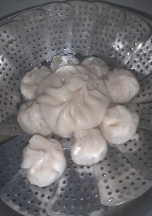 Hình của món Tiểu long bao (xiao long bao).