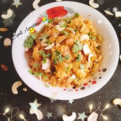 A picture of Hyderabadi Biryani.