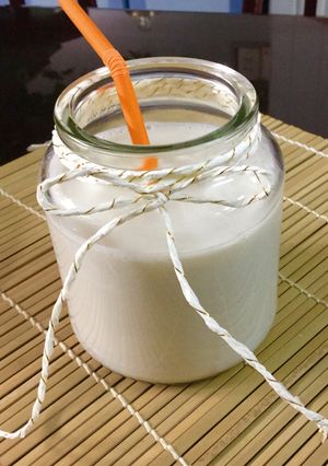 Hình của món Sữa đậu đặc biệt.