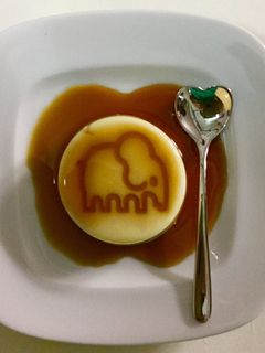 Hình của món Bánh Flan caramen .