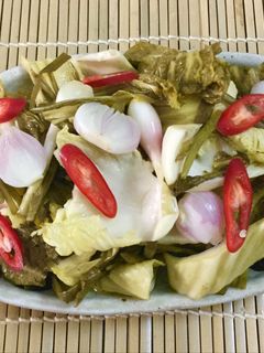 Hình của món Dưa cải muối .