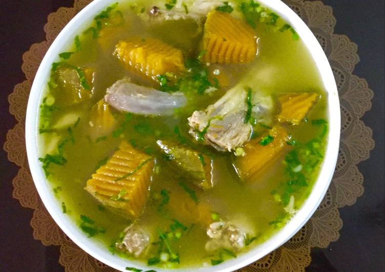 Canh bí đỏ (Bí ngô)