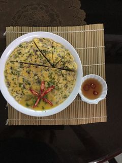 Hình của món Trứng hấp nấm.