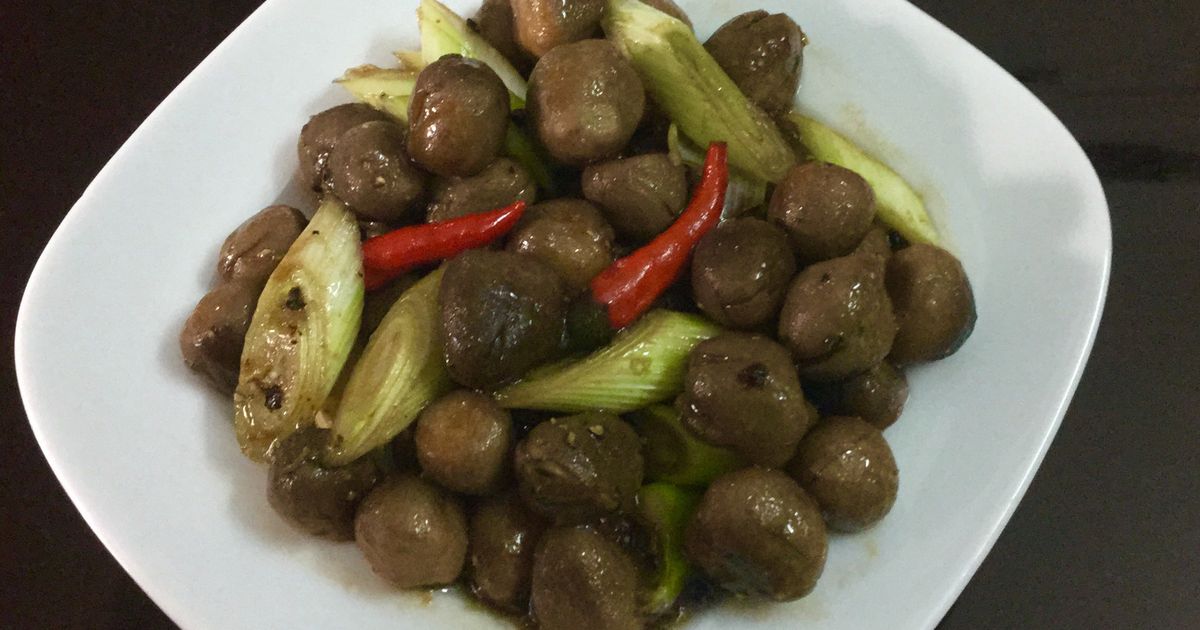 Cách Làm Món Nấm Rơm Kho Tiêu. của Thế Vy - Cookpad