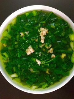 Hình của món Canh cải ngồng.