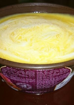 Hình của món Kem xoài cùng yaourt.
