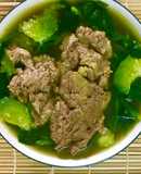 Canh riêu cua đồng cùng cà pháo mắm tôm