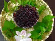 A picture of cơm rượu nếp cẩm