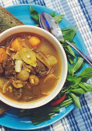 Hình của món Bò kho cho người ăn kiêng.