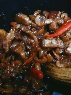 Hình của món Kho quẹt.