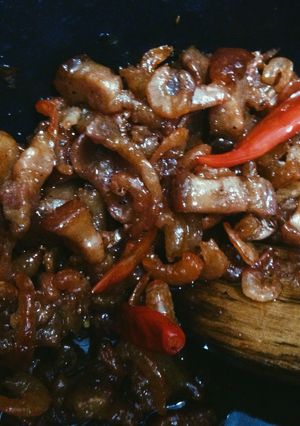 Hình của món Kho quẹt.