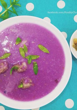 Hình của món Canh khoai mỡ sườn non.